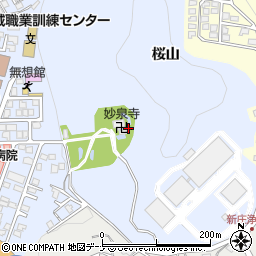 岩手県盛岡市加賀野桜山周辺の地図