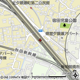 岩手県盛岡市北夕顔瀬町14周辺の地図