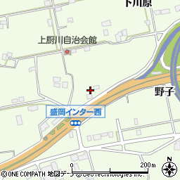 株式会社ヤナイ　盛岡営業所周辺の地図