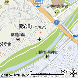 岩手県盛岡市愛宕町11-11周辺の地図