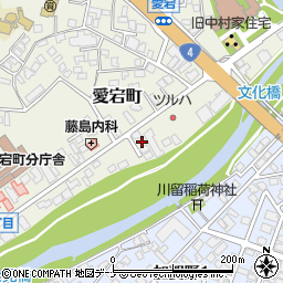 岩手県盛岡市愛宕町11-8周辺の地図