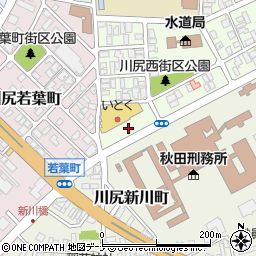 うさちゃんクリーニングロイヤルネットワーク　いとく川尻店周辺の地図