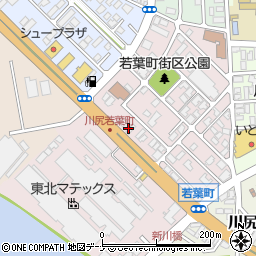 上野株式会社　秋田営業所周辺の地図