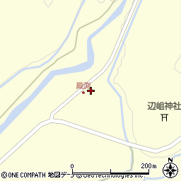秋田県秋田市河辺岩見上田面周辺の地図