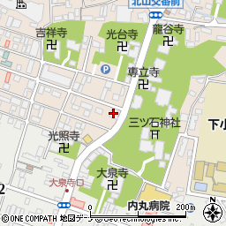 有限会社高橋石材店周辺の地図