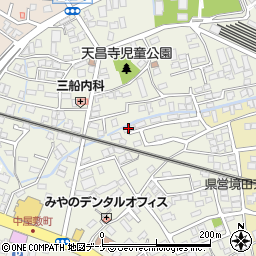 グリーンビレッジ天昌寺Ａ周辺の地図