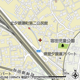 岩手県盛岡市北夕顔瀬町11周辺の地図