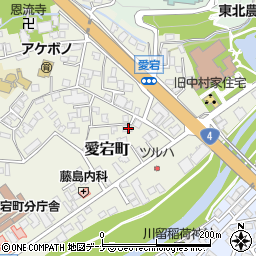 岩手県盛岡市愛宕町10-20周辺の地図