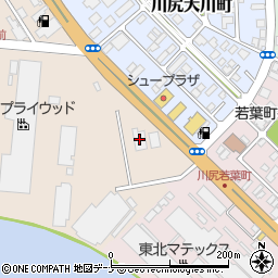 アート引越センター 秋田支店周辺の地図