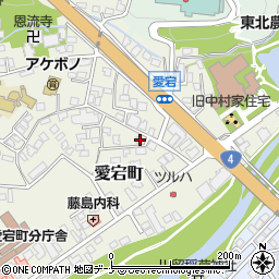 岩手県盛岡市愛宕町9-15周辺の地図