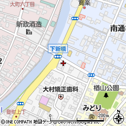 カーコンビニ倶楽部ＥＮＥＯＳ　秋田亀ノ丁ＳＳ周辺の地図