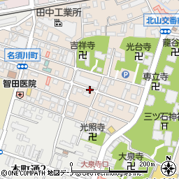 岩手県盛岡市名須川町周辺の地図