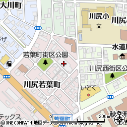 秋田県酒造組合周辺の地図