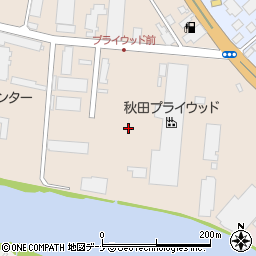 秋田県秋田市川尻町大川反232周辺の地図