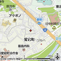 岩手県盛岡市愛宕町9周辺の地図