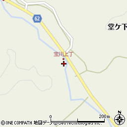 秋田県秋田市下北手宝川潤ケ崎193周辺の地図