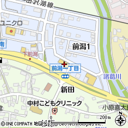 トヨタカローラ岩手盛岡インター店周辺の地図