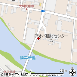 秋田合同生コン株式会社周辺の地図