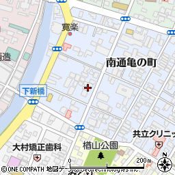 河畔薬局秋田店周辺の地図