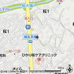 株式会社成田金物商店秋田支店周辺の地図