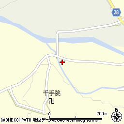 秋田県秋田市河辺岩見筒出164周辺の地図