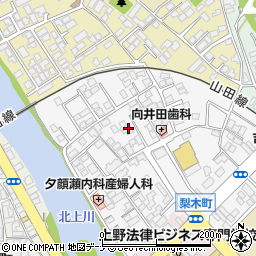 盛岡ハングル学館周辺の地図