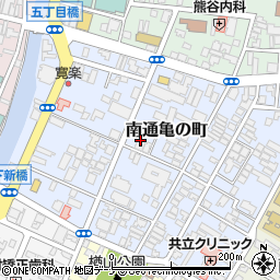 社団法人林道安全協会　秋田支所周辺の地図