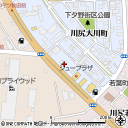 三菱電機システムサービス秋田サービスステーション周辺の地図