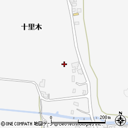 秋田県仙北市田沢湖生保内（十里木）周辺の地図