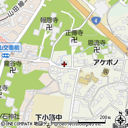 岩手県盛岡市愛宕町21-23周辺の地図