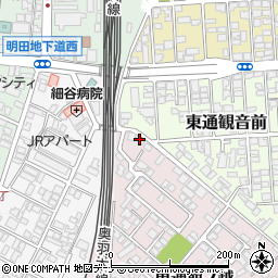 外崎アパート周辺の地図