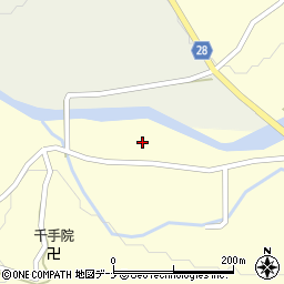 秋田県秋田市河辺岩見関口川原周辺の地図