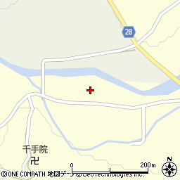 秋田県秋田市河辺岩見（関口川原）周辺の地図