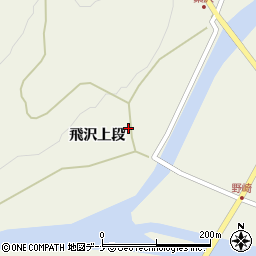 秋田県秋田市河辺三内飛沢上段28周辺の地図