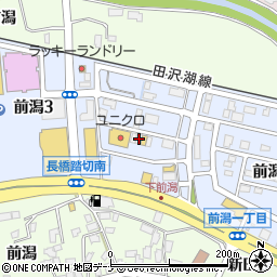 ゆで太郎・盛岡インター店周辺の地図