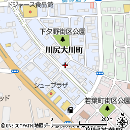 〒010-0942 秋田県秋田市川尻大川町の地図