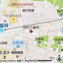 株式会社田中工業所周辺の地図