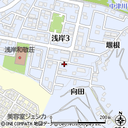 プロヴァンス浅岸Ａ周辺の地図