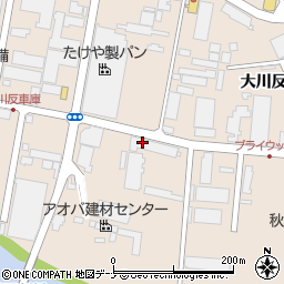 秋田県秋田市川尻町大川反233-113周辺の地図