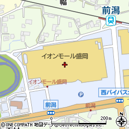 イオンモール盛岡周辺の地図