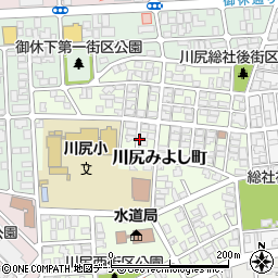 秋田県秋田市川尻みよし町7周辺の地図