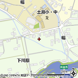 岩手県盛岡市上厨川幅76-7周辺の地図