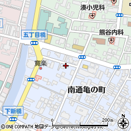 秋田税経プランニング（税理士法人）周辺の地図