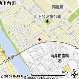 岩手県盛岡市西下台町4-7周辺の地図