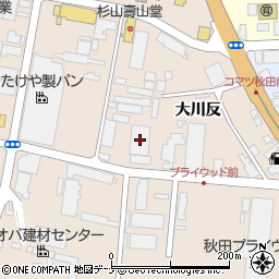 新開トランスポートシステムズ秋田営業所周辺の地図