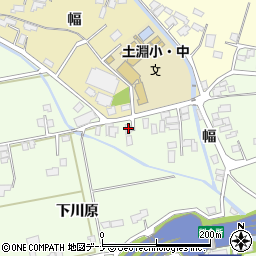 岩手県盛岡市上厨川幅76周辺の地図