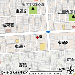 ＥＮＥＯＳ　Ｄｒ．Ｄｒｉｖｅセルフ秋田広面店周辺の地図