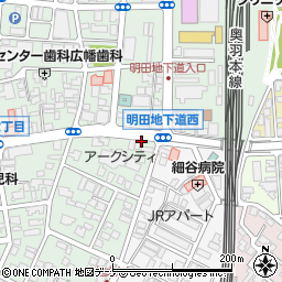 大阪鮨花押周辺の地図