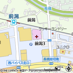 将軍盛岡店周辺の地図