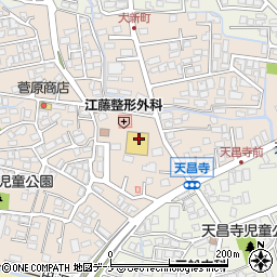 北日本銀行マルイチ天昌寺店 ＡＴＭ周辺の地図